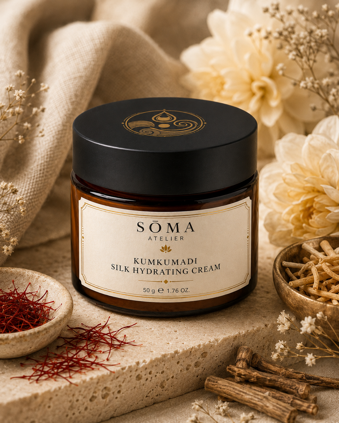 SŌMA Atelier — Kumkumadi Silk Hydrating Cream — 04-ingredients